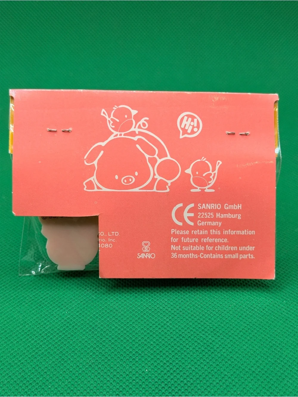 Vintage Sanrio Kobuta no Pippo Pig Eraser Set 3 Erasers Sealed Stationery New